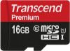  Зображення Модуль флеш-пам'яті TRANSCEND Flash Card  microSDHC  16GB  Class 10  UHS-1 300X  with microSDHC adapter 